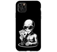 Vintage Alien Casino Poker Gambler Gambler Gambling Coque pour iPhone 11 Pro Max