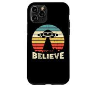 Vintage Alien UFO Hunter - Je Veux y Croire Coque pour iPhone 11 Pro