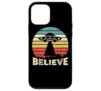 Vintage Alien UFO Hunter - Je Veux y Croire Coque pour iPhone 12 Mini
