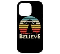 Vintage Alien UFO Hunter - Je Veux y Croire Coque pour iPhone 14 Pro Max