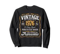 Vintage All-American Born in 1976 Happy 50th Birthday Sweatshirt