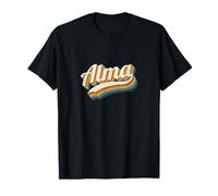 Vintage Alma Personnalisé Nom Alma T-Shirt