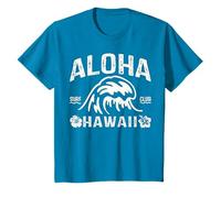 Vintage Aloha Hawaii Wave Surf Hawaiian Beach Surf Retro T-Shirt