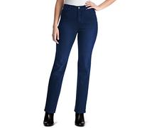 Gloria Vanderbilt Amanda Classic High Rise Tapered Jean Petite, Portland Wash, 32 Court Femme