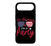 Vintage American Flag 4th July We The People Like to Party Coque pour iPhone Air