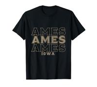 Vintage Ames Iowa T-Shirt Graphique avec Valeur