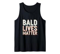 Vintage And Retro Funny Bald Men Citation Bald Lives Matter Débardeur