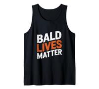 Vintage And Retro Funny Bald Men Citation Bald Lives Matter Débardeur
