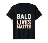 Vintage And Retro Funny Bald Men Citation Bald Lives Matter T-Shirt