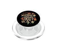 Vintage années 1900 Nostalgie Littéralement Cassette rétro PopSockets PopGrip pour MagSafe