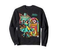 Vintage années 1950 Diner Café Drive in Sweatshirt