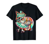 Vintage années 1950 Diner Café Drive in T-Shirt