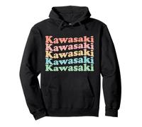 Vintage années 70 Japon Hippie City - Retro Kawasaki Sweat à Capuche