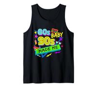Vintage années 80 80 Baby années 90 Made Me Retro Nostalgie Débardeur