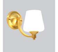Vintage Antique Brass Finish Wall Lamp,Mid Century Modern Gold Wall Sconce,Metal Wall Sconce Light Fixture for Reading Bedroom Kitchen Corridor Hallway E 1 Light Decoration (Color : B, Size :/E/1 Ligh