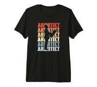 Vintage Architecte Architecte Ingénieur Profession T-Shirt Haut de Gamme
