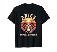 Vintage Aries Horoscope, Astrology and Zodiac Clothing T-Shirt