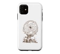 Vintage Atlas Grec God Mythologie Titan God History Art Coque pour iPhone 11