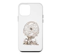 Vintage Atlas Grec God Mythologie Titan God History Art Coque pour iPhone 12 Mini