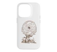 Vintage Atlas Grec God Mythologie Titan God History Art Coque pour iPhone 14 Pro