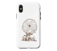 Vintage Atlas Grec God Mythologie Titan God History Art Coque pour iPhone X/XS