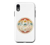 Vintage Atom Physique Amoureux Science Professeur Mécanique Quantique Coque pour iPhone XR