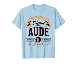 Vintage AUDE Département France T-Shirt