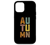Vintage Automne Rétro Feuilles d'érable Automne Saison Happy Spring Coque pour iPhone 12/12 Pro