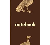 Vintage Autumn Turkey Notebook: Elegant Fall Lined Journal for Gratitude, Recipes, and Holiday Planning