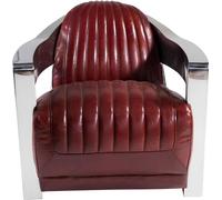 Vintage Aviator Pilot Chair Vintage Distressed Rot Real Leather