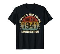 Vintage Awesome Since 1941 Retro Classic 85e Anniversaire T-Shirt