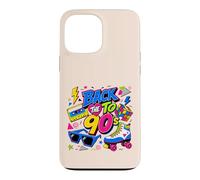 Vintage Back to 90s Cassette Tape Boombox Roller Cube Coque pour iPhone 13 Pro Max