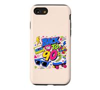 Vintage Back to 90s Cassette Tape Boombox Roller Cube Coque pour iPhone SE (2020) / 7/8