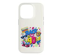 Vintage Back to 90s Retro Cassette Boombox Roller Cube Coque pour iPhone 14 Pro