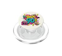 Vintage Back to 90s Retro Cassette Boombox Roller Cube PopSockets PopGrip pour MagSafe