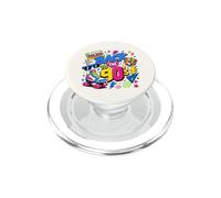Vintage Back to 90s Retro Cassette Boombox Roller Cube PopSockets PopGrip pour MagSafe