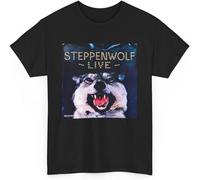 Vintage Band Graphic Tee Classic Rock Music T-Shirt, Wolf Fangs Shirt for Men and (Small)