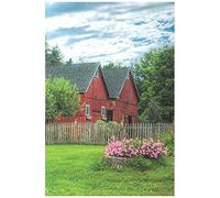 Vintage Barn Americana Dot Grid Notebook: For Designers