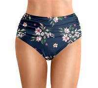 Vintage Bas De Bikini Culotte Gainante Ventre Élastique Culottes De Bain D'été Femmes pour Les Activités Aquatiques