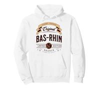 Vintage Bas-Rhin Département France Sweat à Capuche