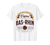 Vintage Bas-Rhin Département France T-Shirt