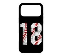 Vintage Baseball Mom #18 Maillot de Baseball Joueur préféré Coque pour iPhone 17 Pro Max