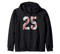 Vintage Baseball Mom #25 Jersey Joueur préféré de Baseball Sweat à Capuche
