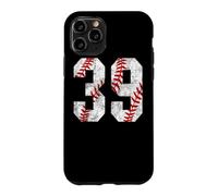Vintage Baseball Mom #39 Maillot de Baseball numéro 39 Coque pour iPhone 11 Pro