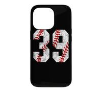 Vintage Baseball Mom #39 Maillot de Baseball numéro 39 Coque pour iPhone 13 Pro