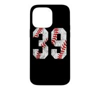 Vintage Baseball Mom #39 Maillot de Baseball numéro 39 Coque pour iPhone 14 Pro Max