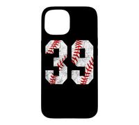 Vintage Baseball Mom #39 Maillot de Baseball numéro 39 Coque pour iPhone 15