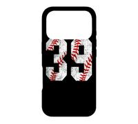 Vintage Baseball Mom #39 Maillot de Baseball numéro 39 Coque pour iPhone 17 Pro