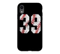Vintage Baseball Mom #39 Maillot de Baseball numéro 39 Coque pour iPhone XR