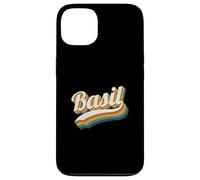 Vintage Basil Personnalisé Nom Basil Coque pour iPhone 13